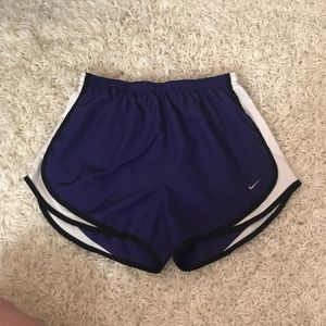PURPLE DRI-FIT NIKE SHORTS